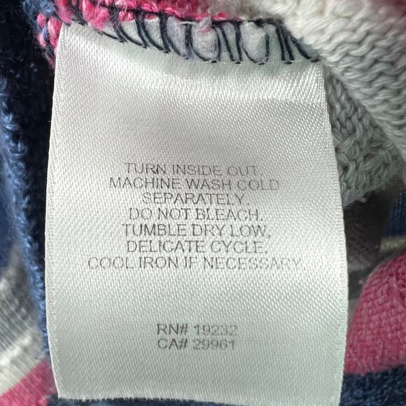 Alfred Dunner PETITE SMALL American VINTAGE Striped Knit Sweater white blue - Picture 9 of 9